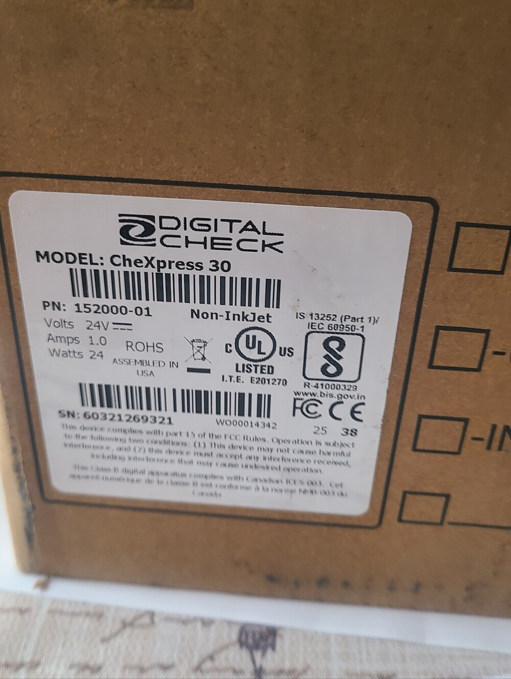 CheXpress 30 Compact Remote Digital Cheque Scanner - Picture 8 of 14